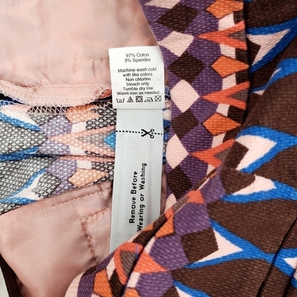 J.Crew Women's Aztec Print Casual Shorts - Picture 6 of 6